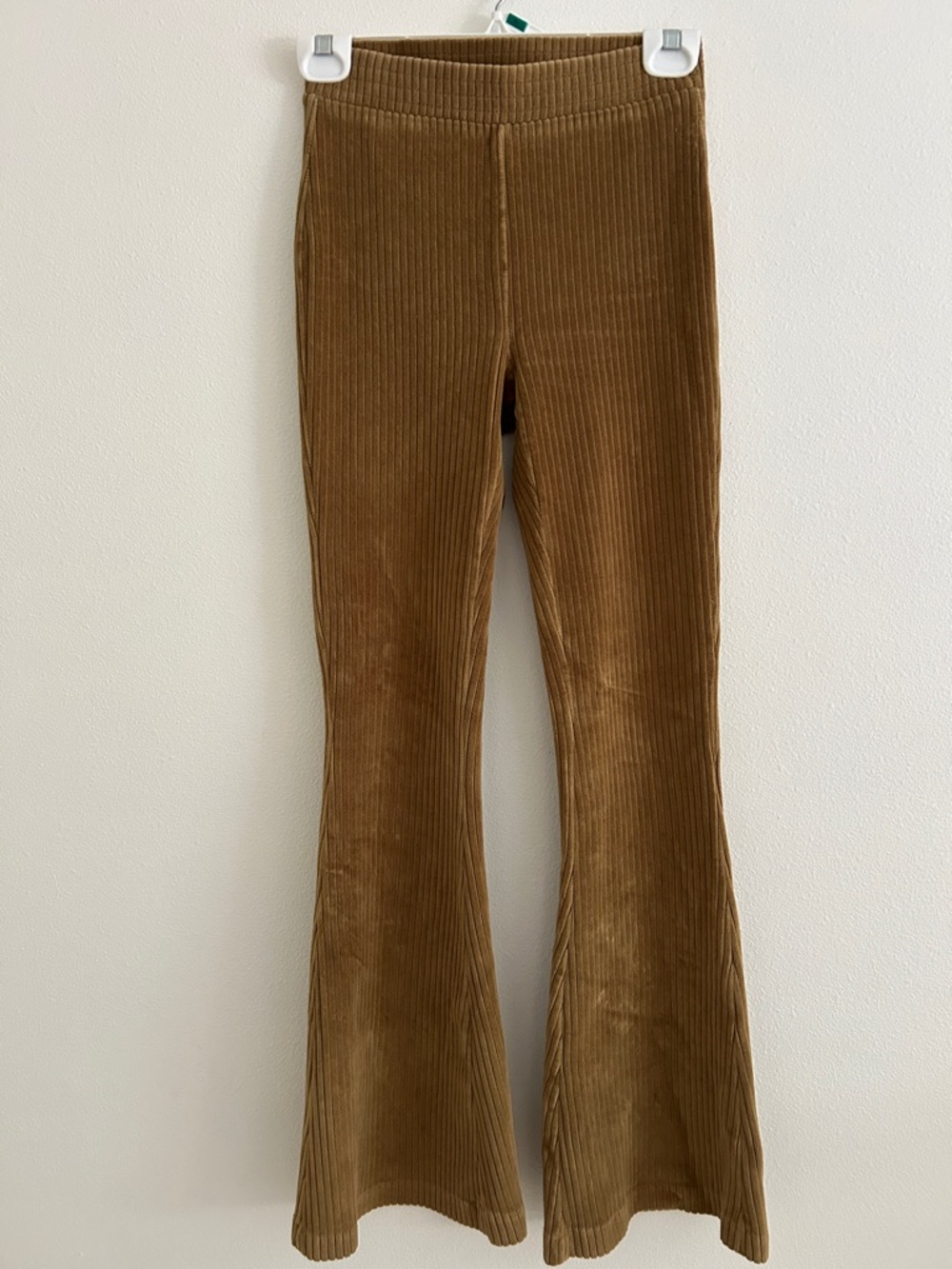 Aerie 2 Pairs of Groove-On Ribbed High Waisted Flare Lounge Comfy Pants XS Short - Picture 4 of 6